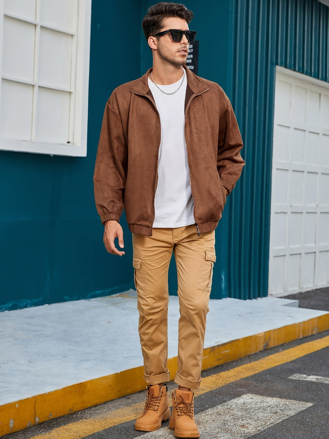 Noah - Vintage Style Zip Up Jacket