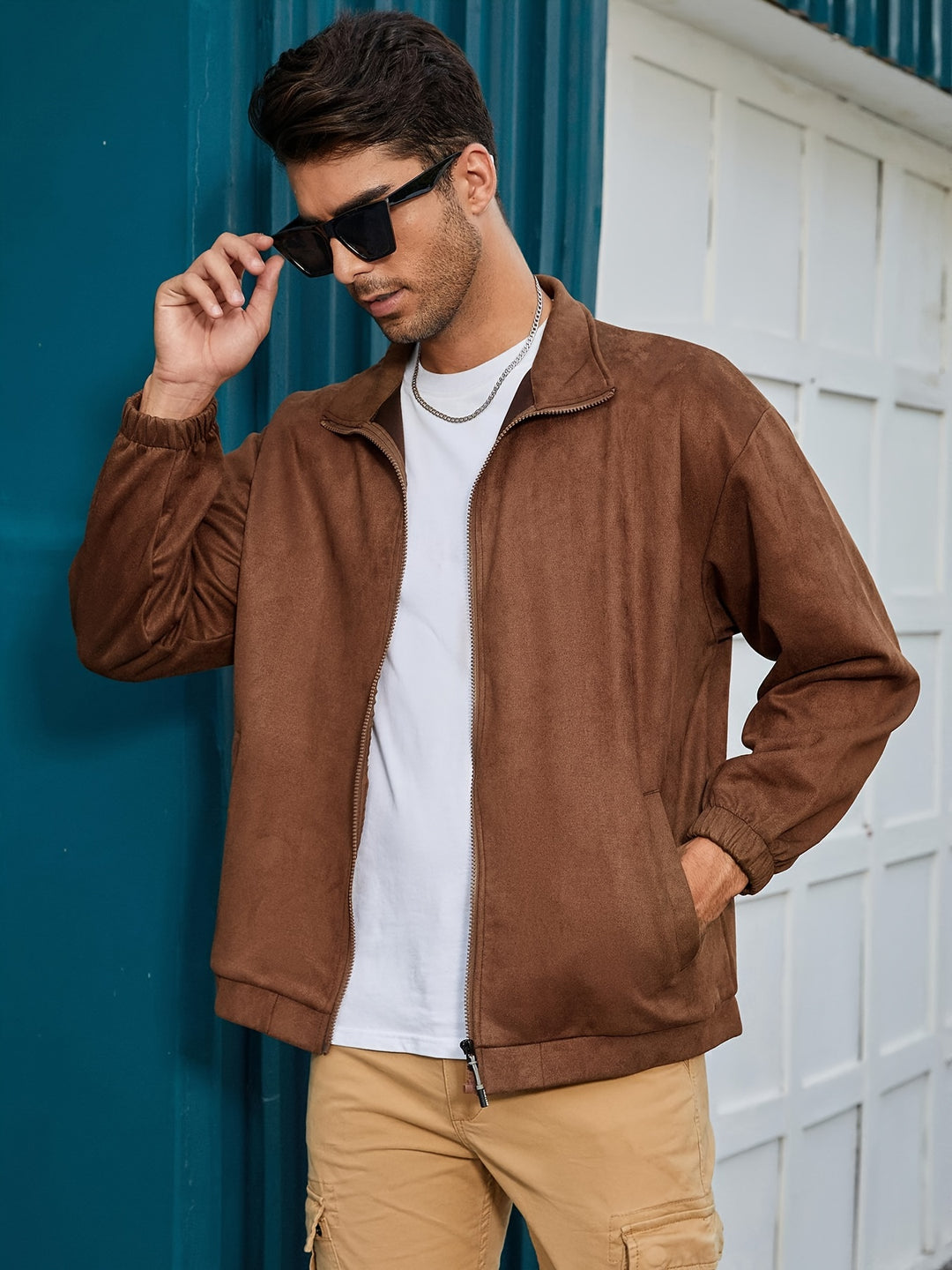Noah - Vintage Style Zip Up Jacket