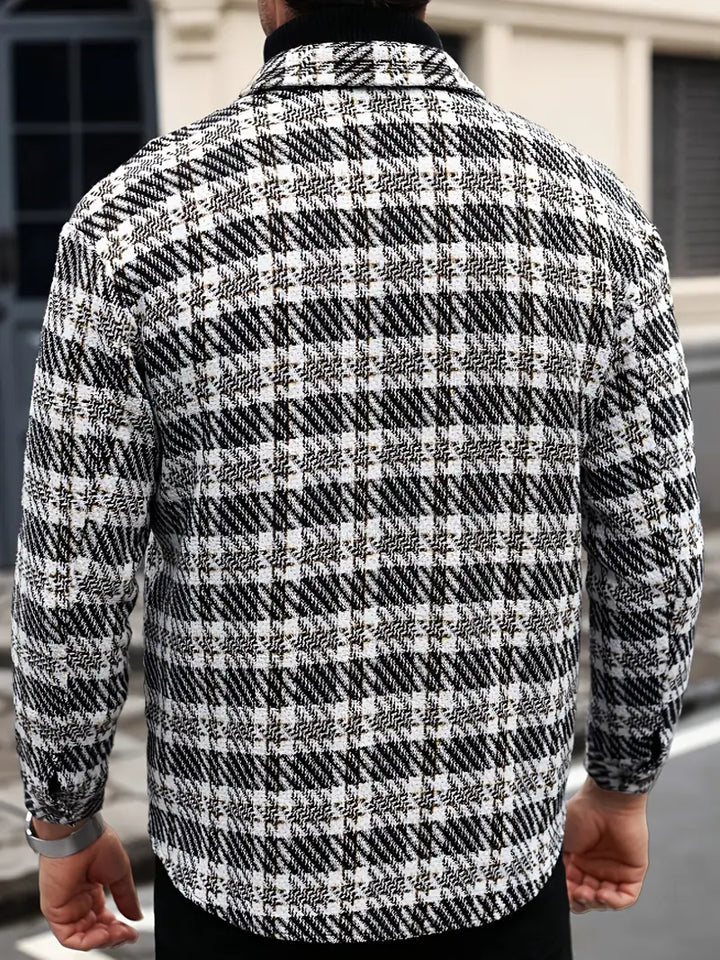 Benjamin - Stylish Long Sleeve Plaid Shirt