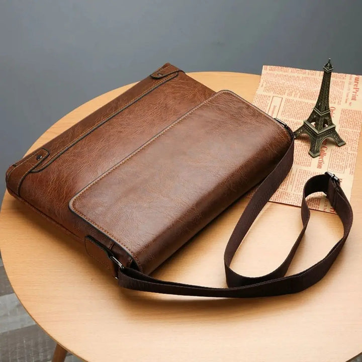 Jackson - All-in-One Leather Shoulder Bag