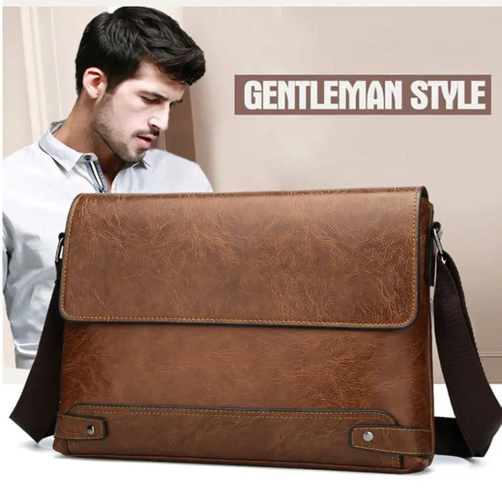 Jackson - All-in-One Leather Shoulder Bag