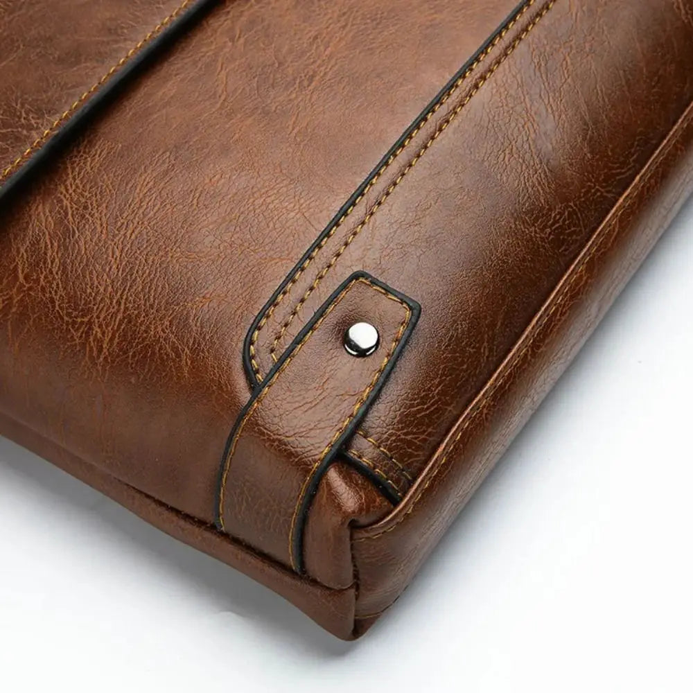 Jackson - All-in-One Leather Shoulder Bag