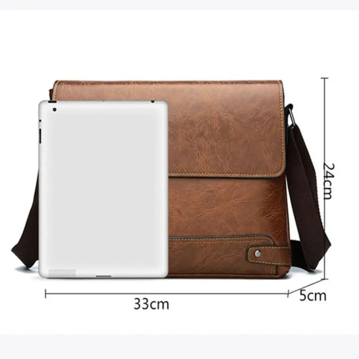 Jackson - All-in-One Leather Shoulder Bag
