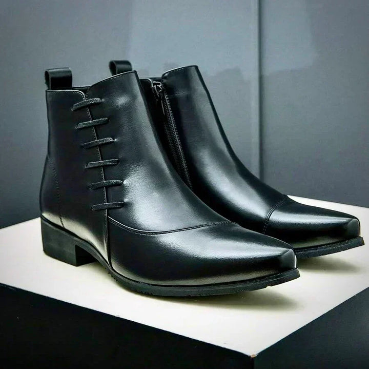 Samuel - Stylish Thatcher Leather Boots
