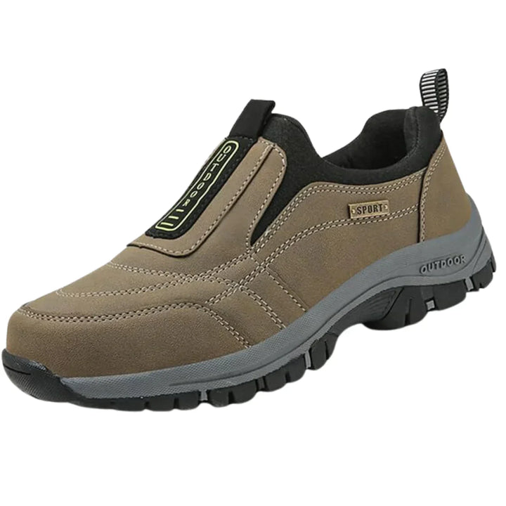 Logan - Orthopedic Hiking Suede Leather Boots with Insoles