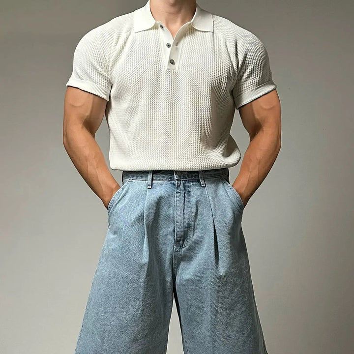 Mason - Short-Sleeved Polo Shirt