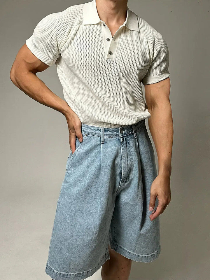 Mason - Short-Sleeved Polo Shirt