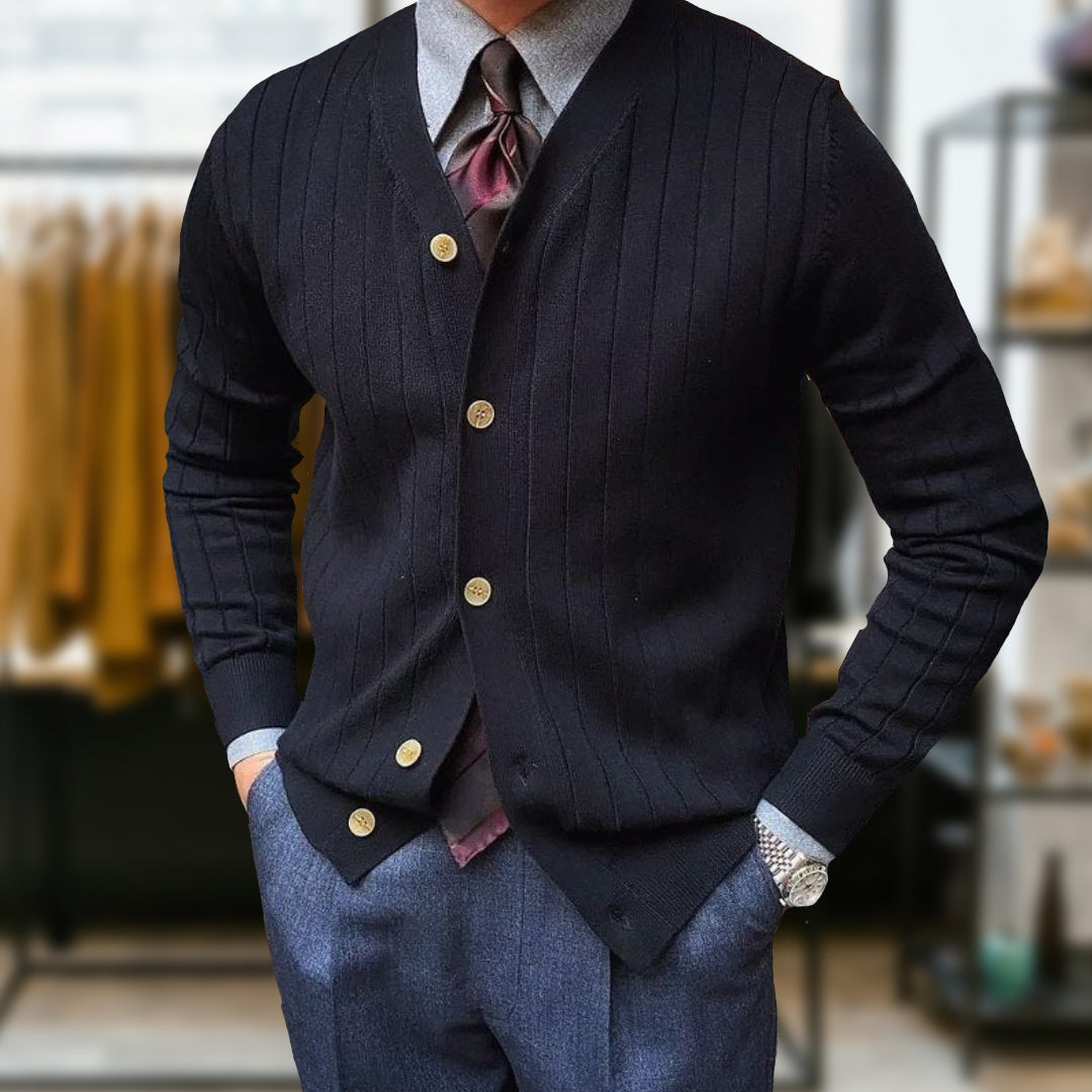 Elijah - Comfortable Knitted Cardigan