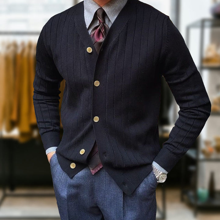 Elijah - Comfortable Knitted Cardigan