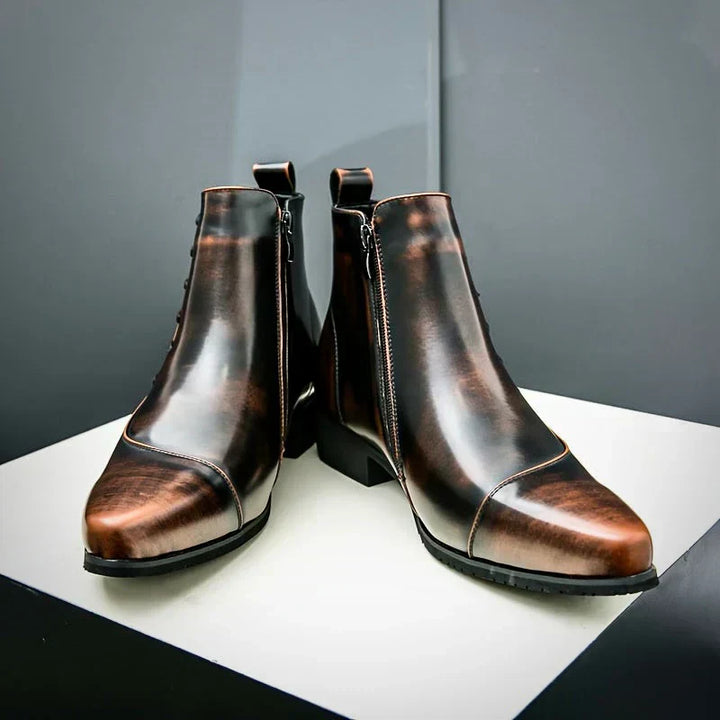 Samuel - Stylish Thatcher Leather Boots