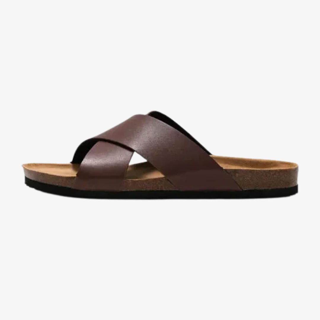 Ethan - Waterproof Lightweight Leather Slippers