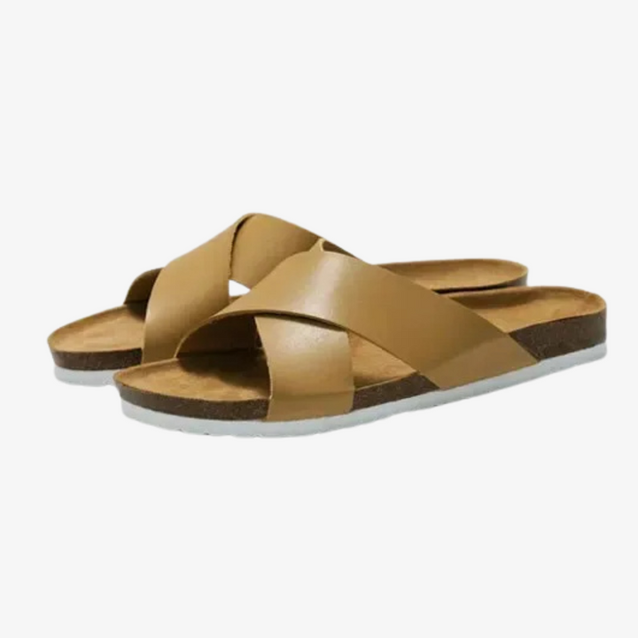 Ethan - Waterproof Lightweight Leather Slippers