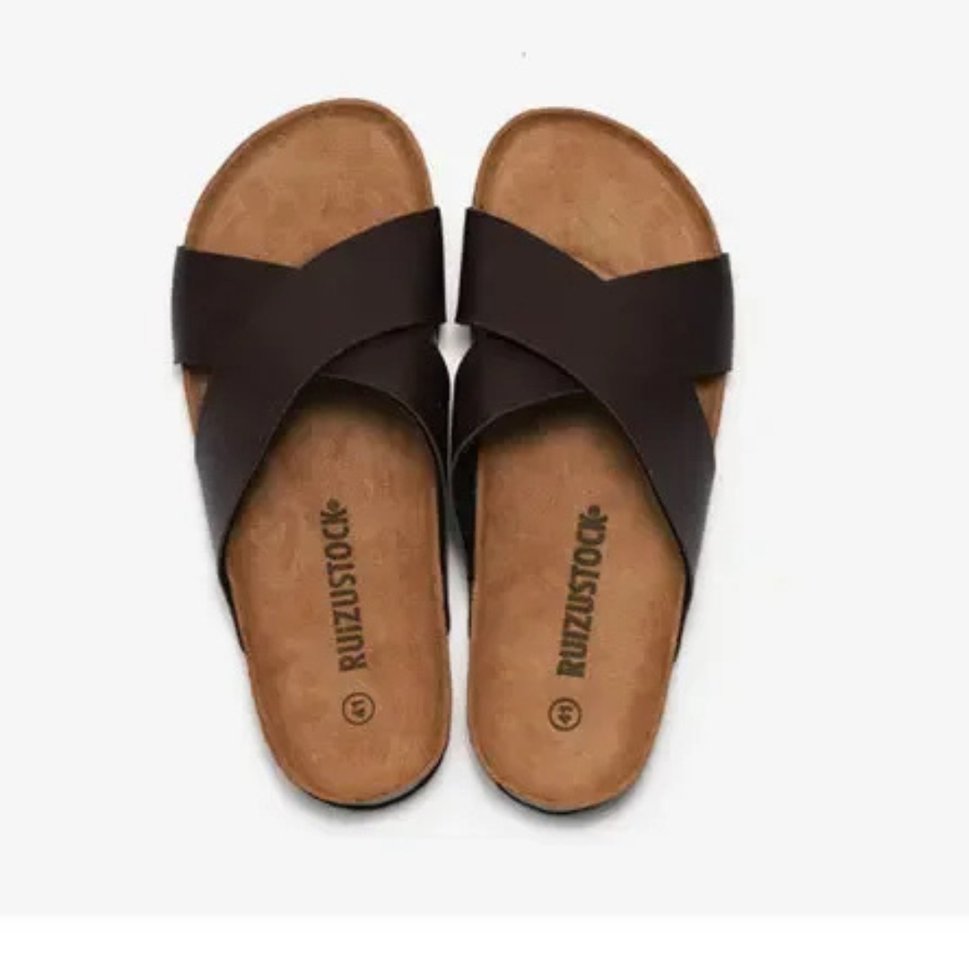 Ethan - Waterproof Lightweight Leather Slippers