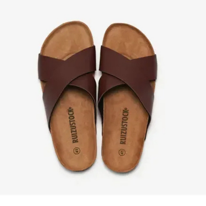 Ethan - Waterproof Lightweight Leather Slippers