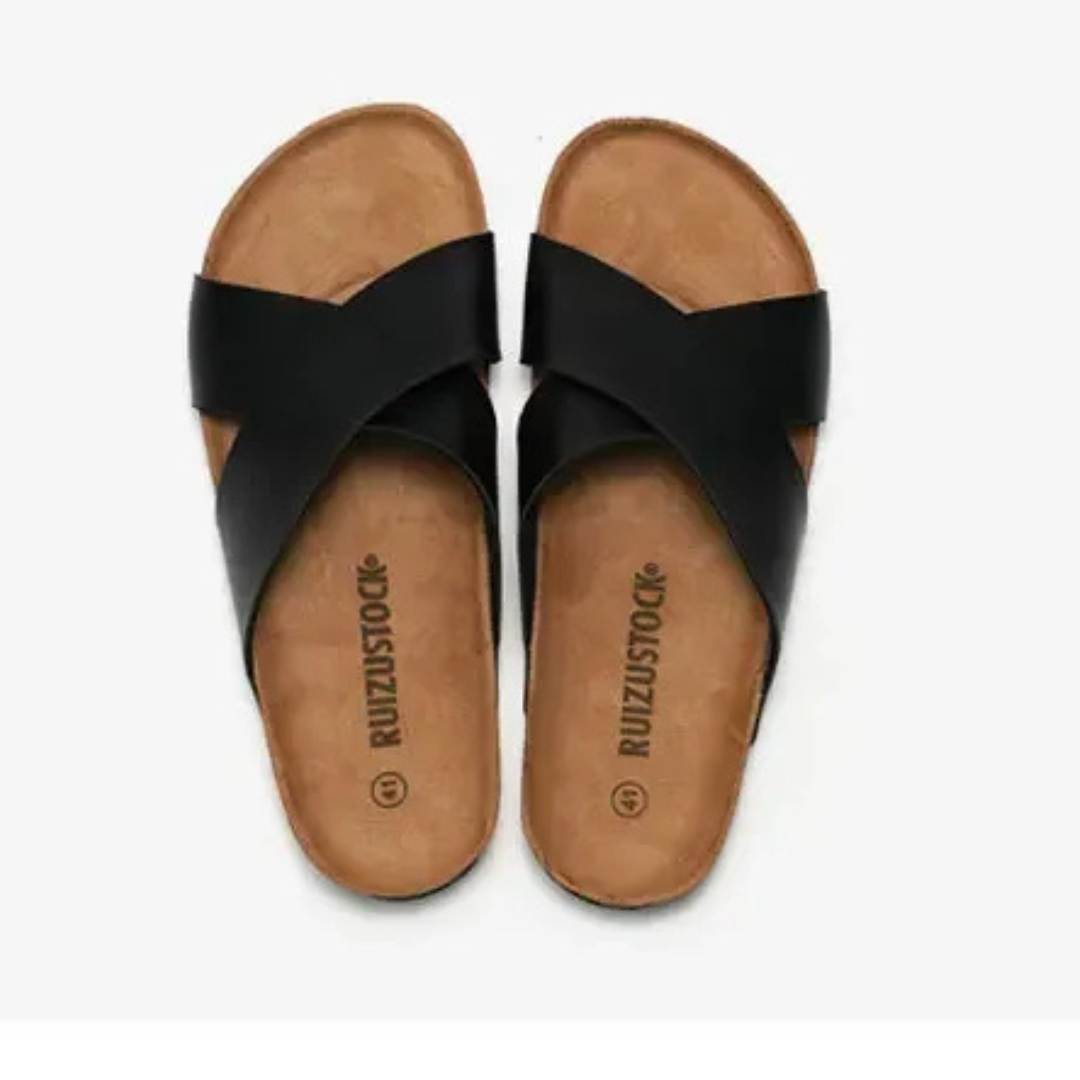 Ethan - Waterproof Lightweight Leather Slippers