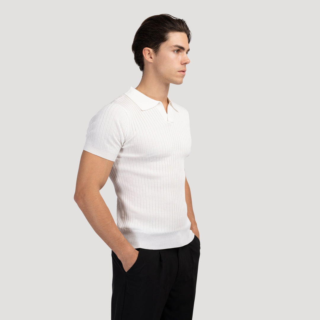 Logan - Comfortable Knitted Casual Polo