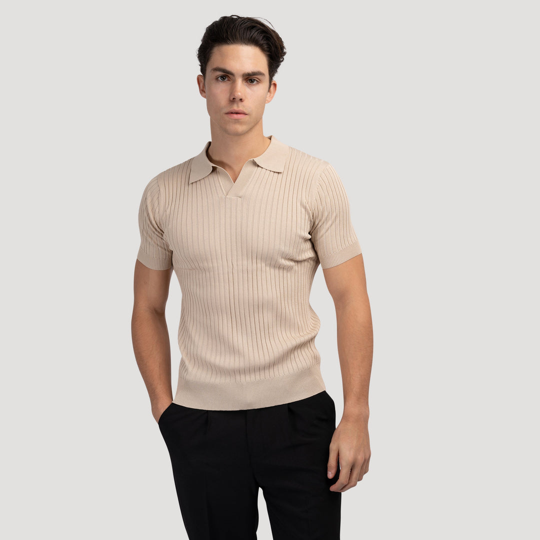 Logan - Comfortable Knitted Casual Polo