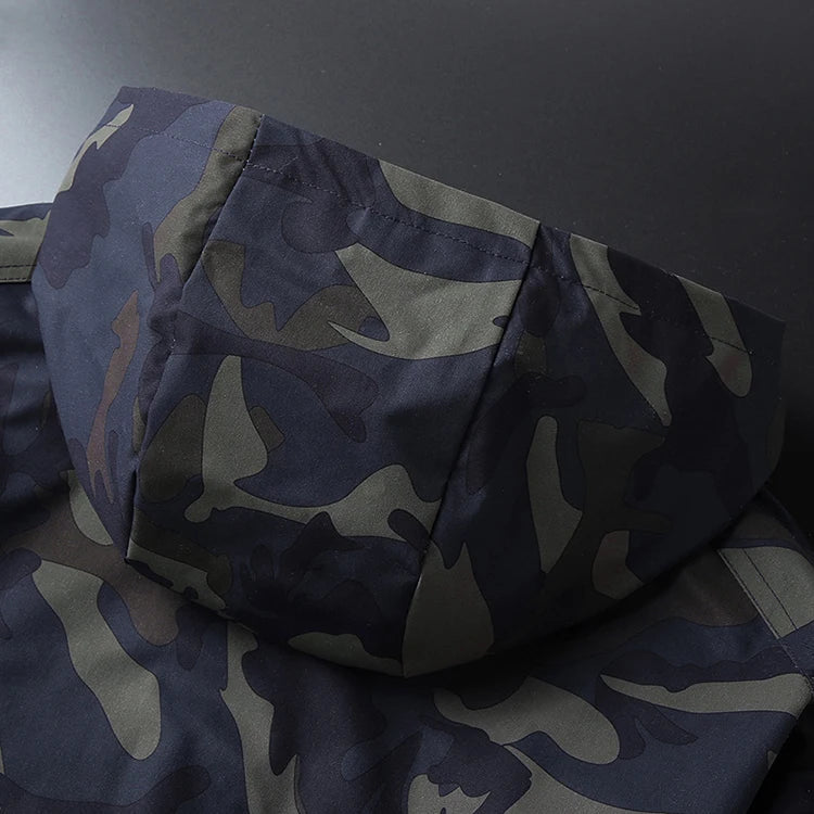 Logan - Stylish Waterproof Camo Jacket