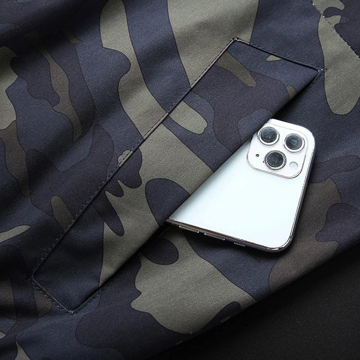 Logan - Stylish Waterproof Camo Jacket