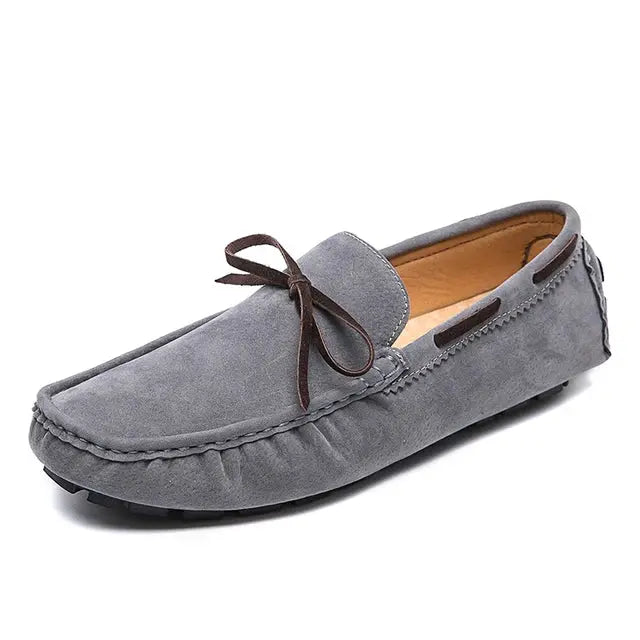 Ethan - Premium lace-up Suede Leather loafers