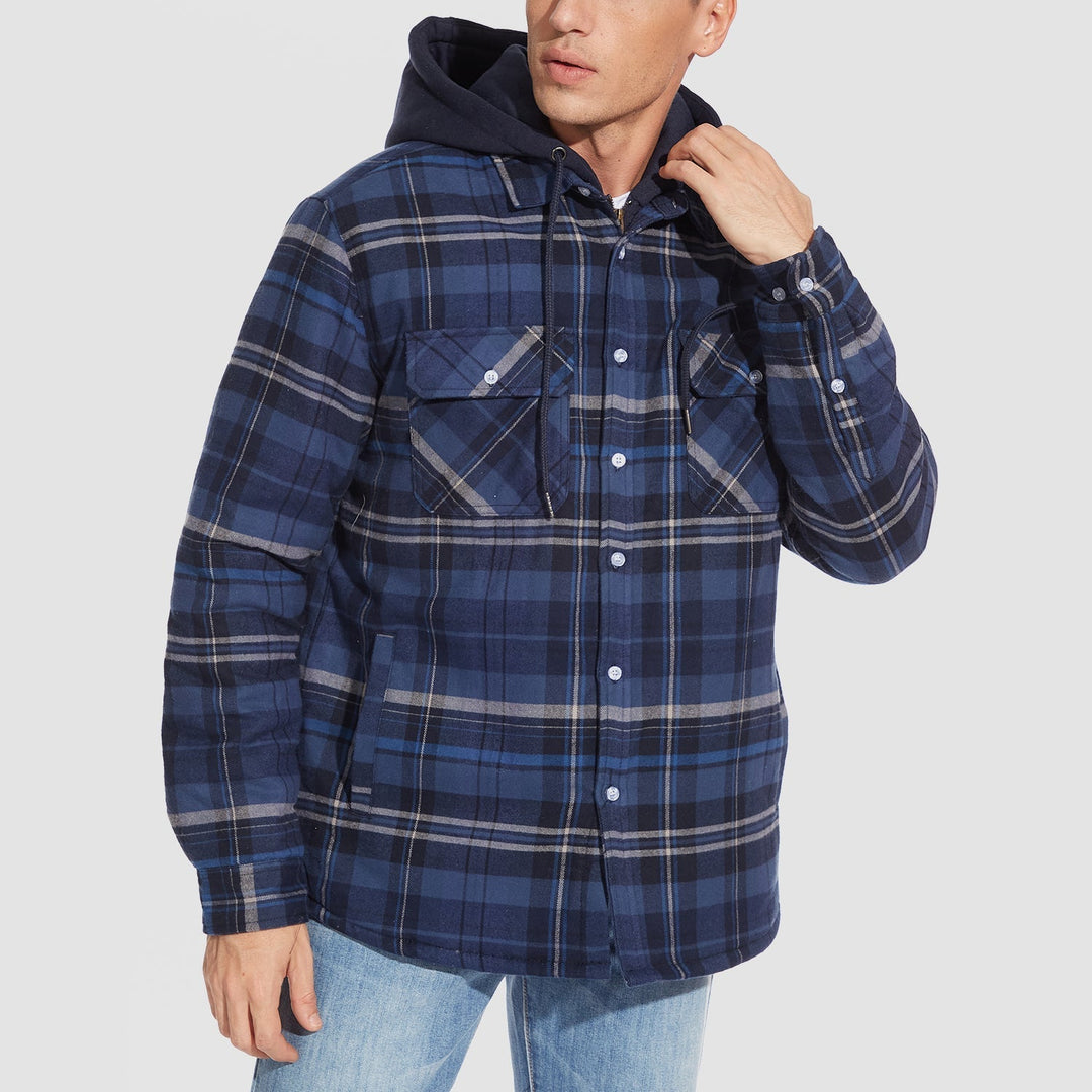 Lucas - Stylish Warm Hooded Jacket