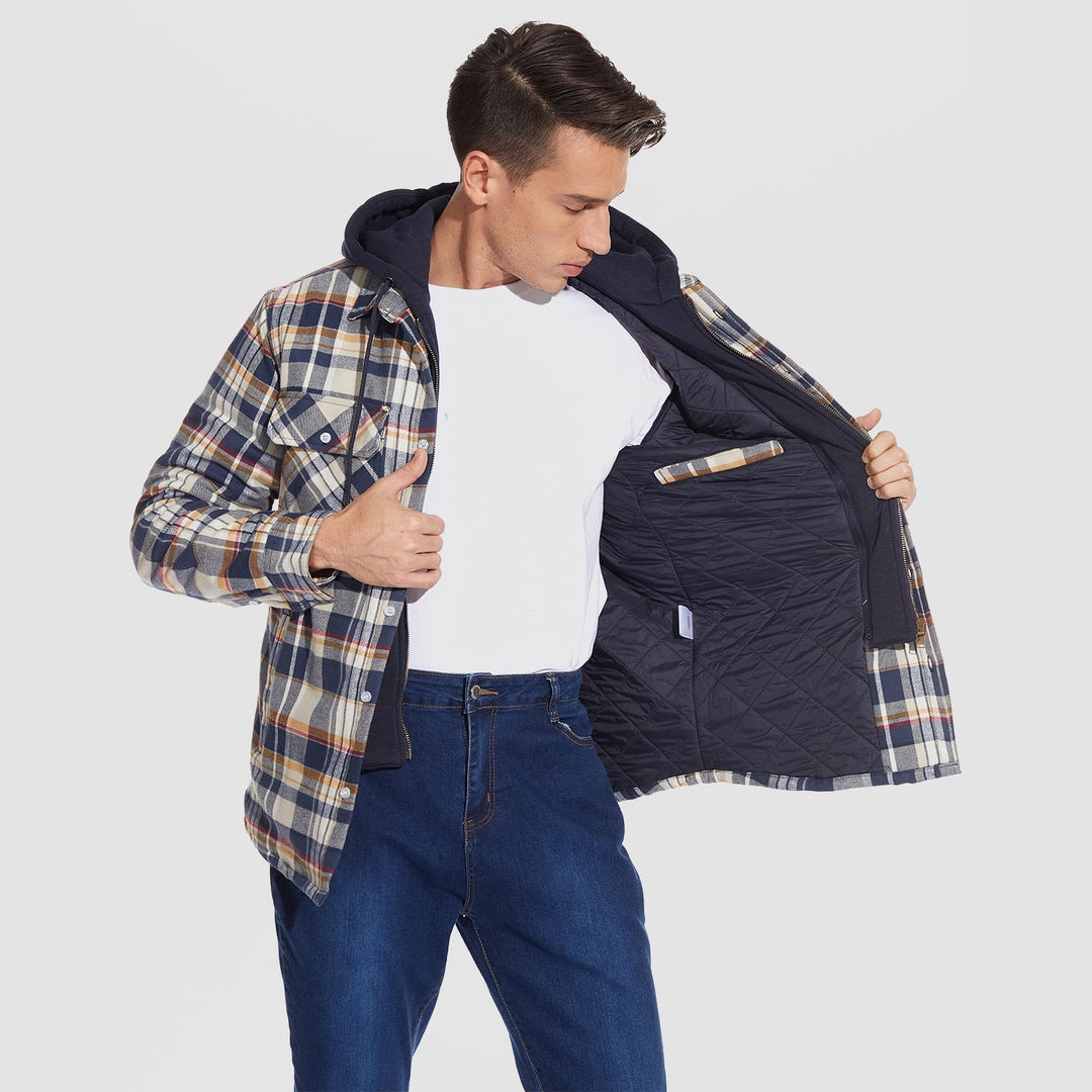 Lucas - Stylish Warm Hooded Jacket