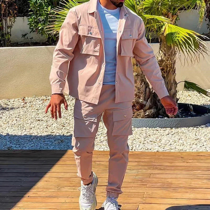 Sebastian - Casual Two-piece Tracksuit Set