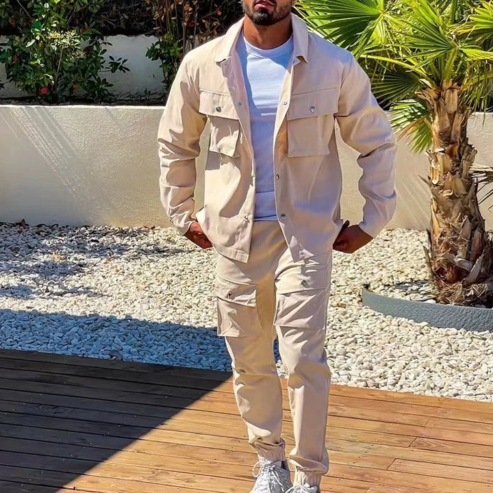 Sebastian - Casual Two-piece Tracksuit Set