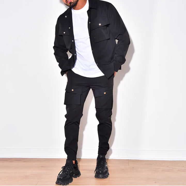 Sebastian - Casual Two-piece Tracksuit Set
