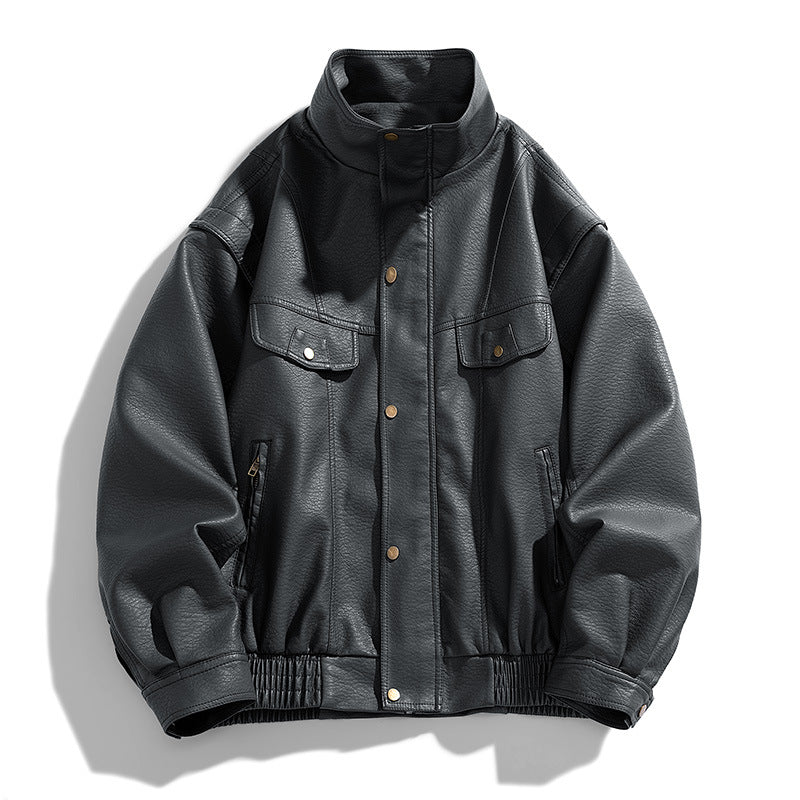Julian - Comfortable Proud American Leather Jacket