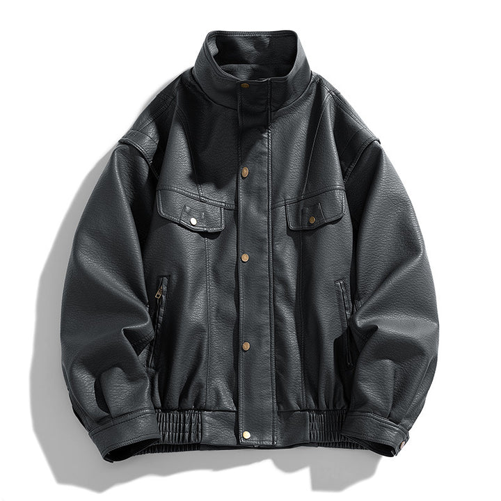 Julian - Comfortable Proud American Leather Jacket