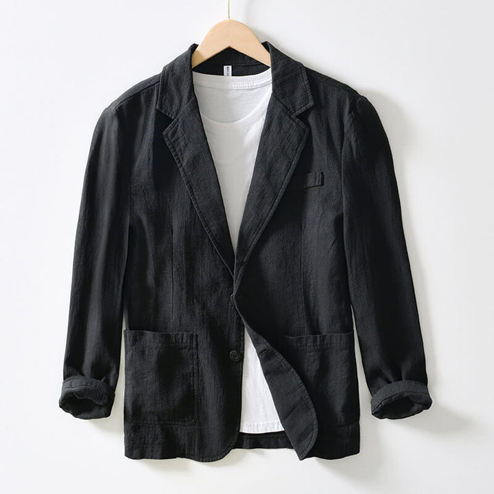Isaac - Elegant Linen Blazer
