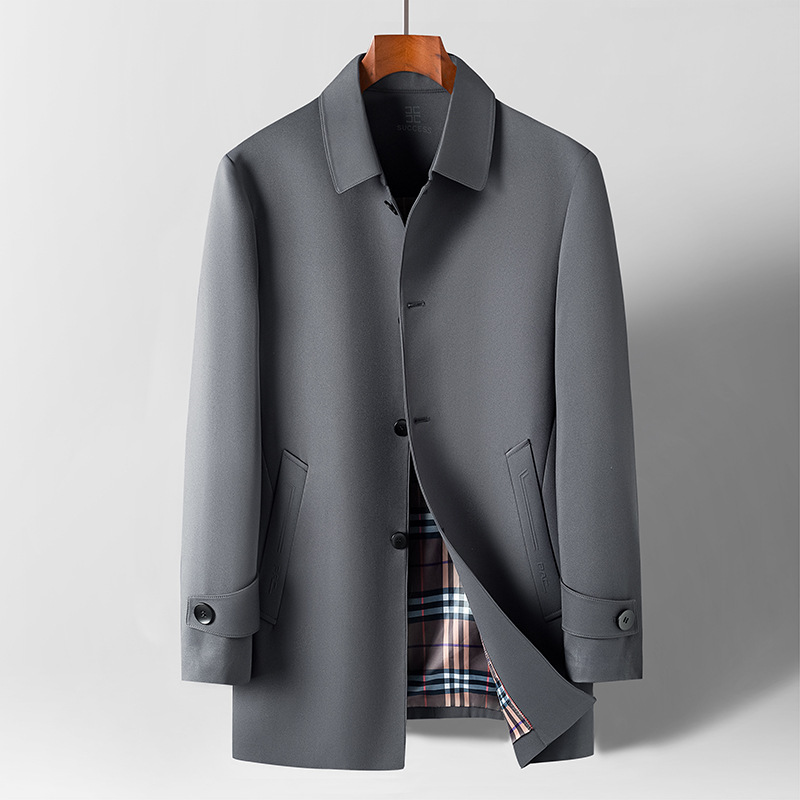 Cole - Stylish Checkered Coat