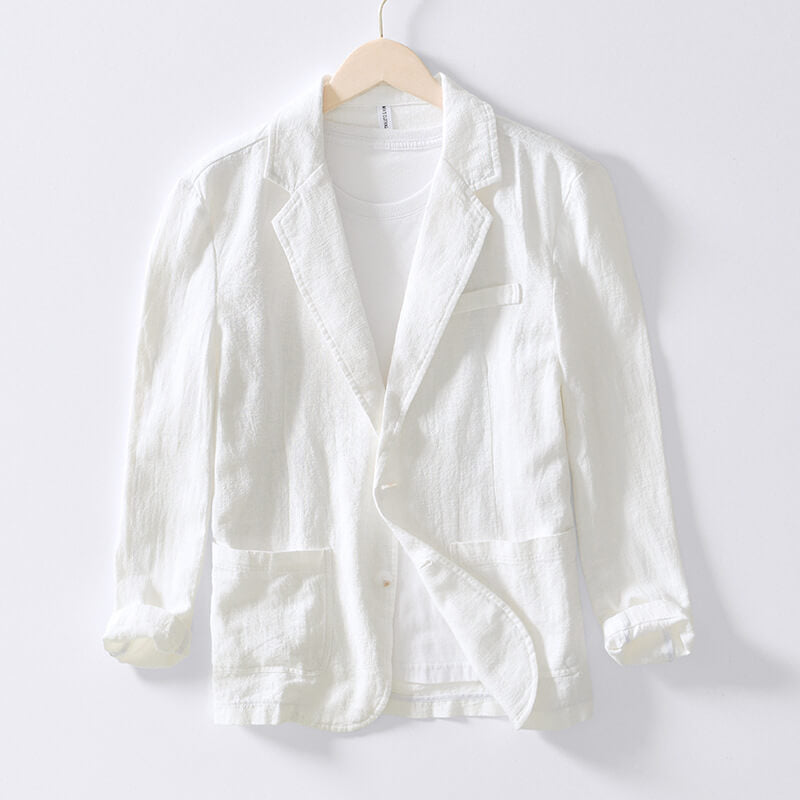 Isaac - Elegant Linen Blazer