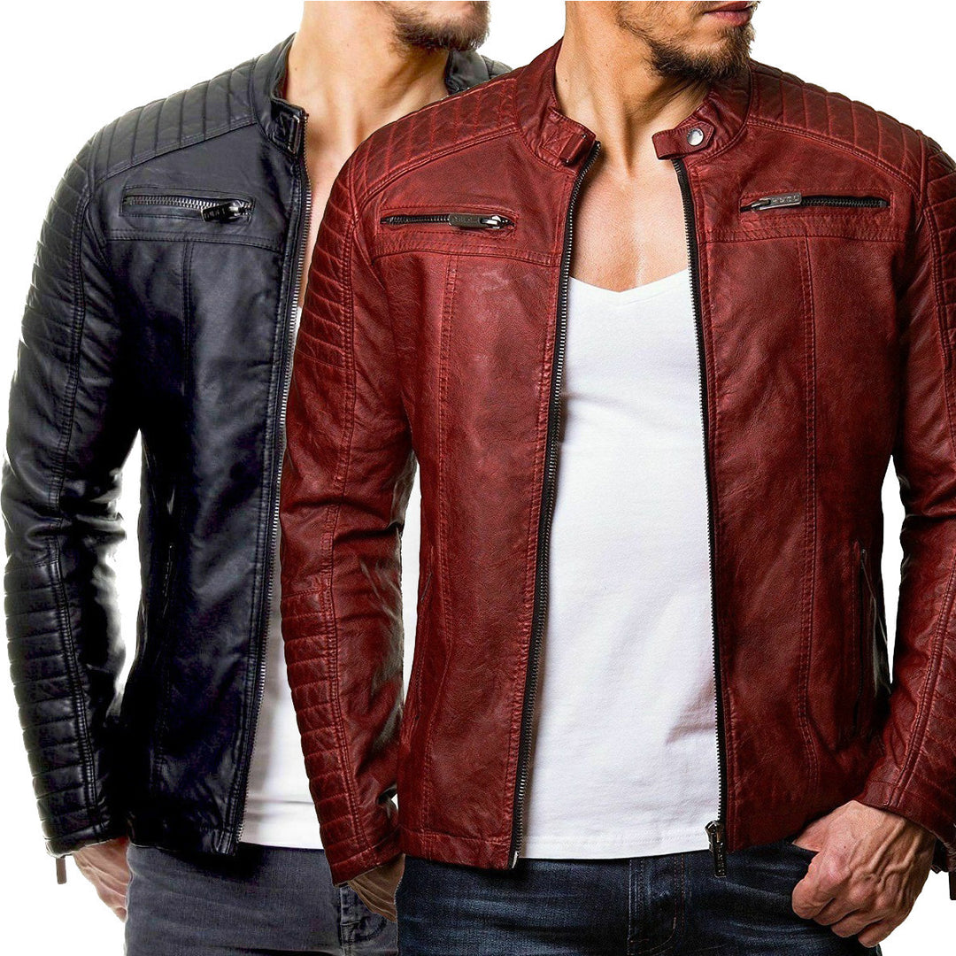 William - Comfortable Proud American Leather Jacket