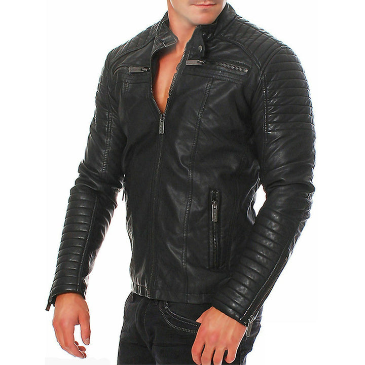 William - Comfortable Proud American Leather Jacket