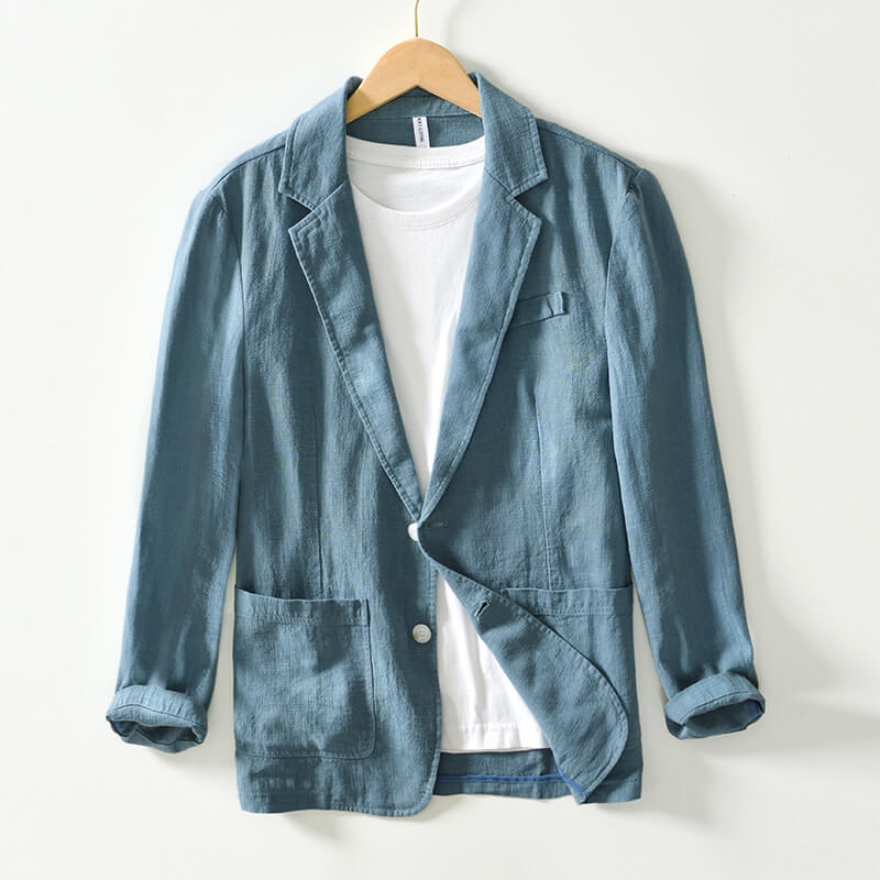 Isaac - Elegant Linen Blazer