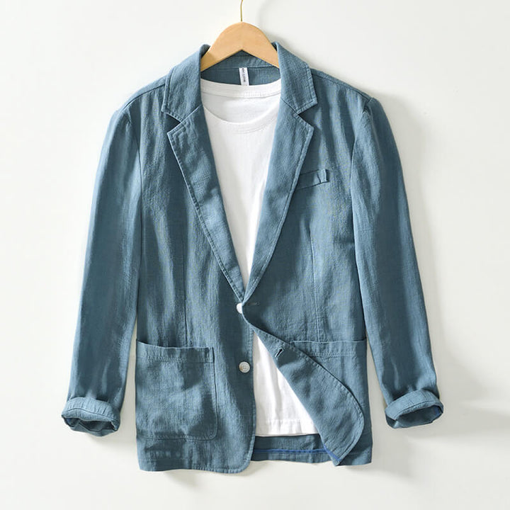 Isaac - Elegant Linen Blazer