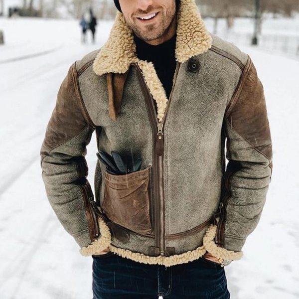 Jackson - Comfortable Proud American Suede Leather Jacket