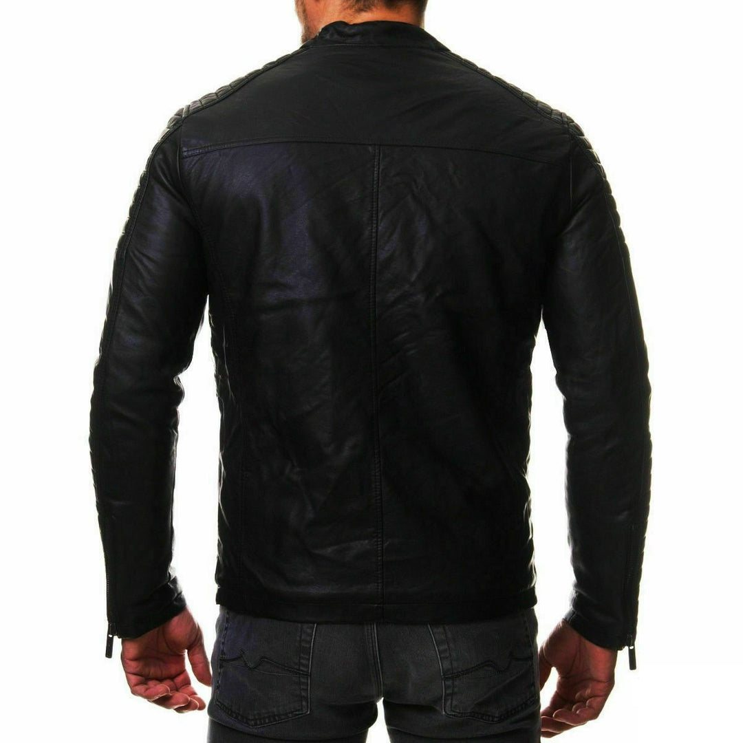 William - Comfortable Proud American Leather Jacket