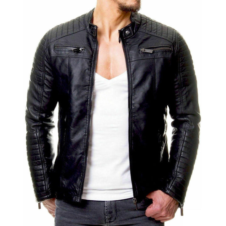 William - Comfortable Proud American Leather Jacket