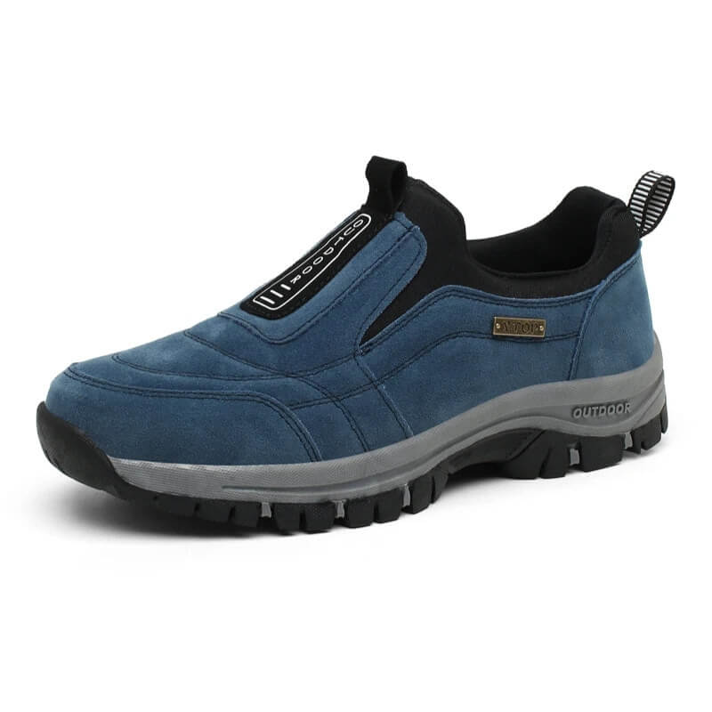 Logan - Orthopedic Hiking Suede Leather Boots with Insoles