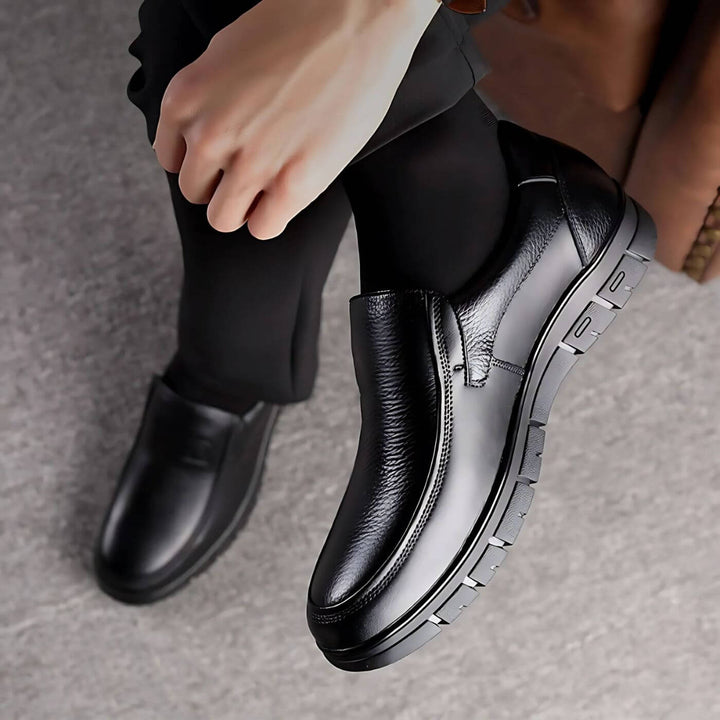 Julian - Comfortable Slip on Orthopedic Leather Shoes