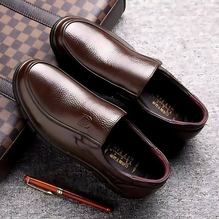 Julian - Comfortable Slip on Orthopedic Leather Shoes