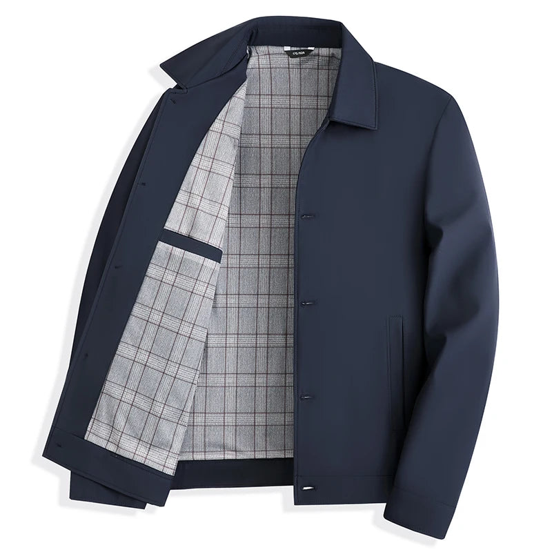 Levi - Stylish Checkered Coat