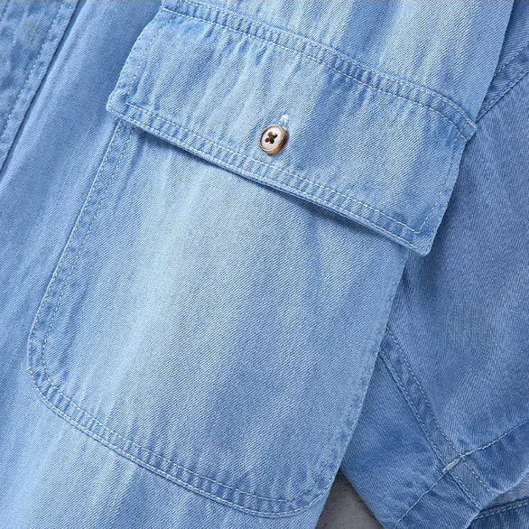 Sebastian - Stylish Denim Shirt