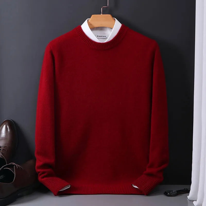 Levi - Stylish Soft Solid Color Comfortable Pullover