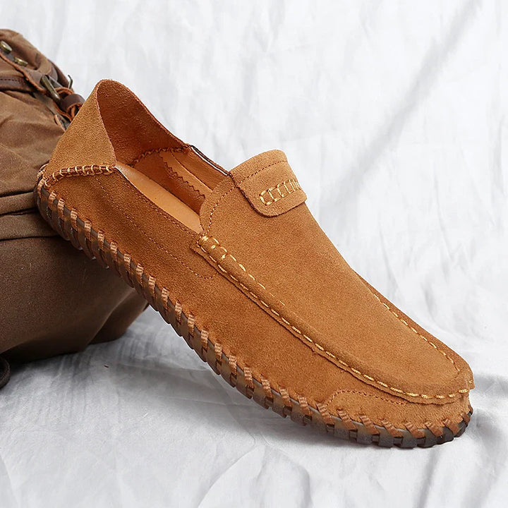 Noah - Classic Breathable Suede Leather Loafers