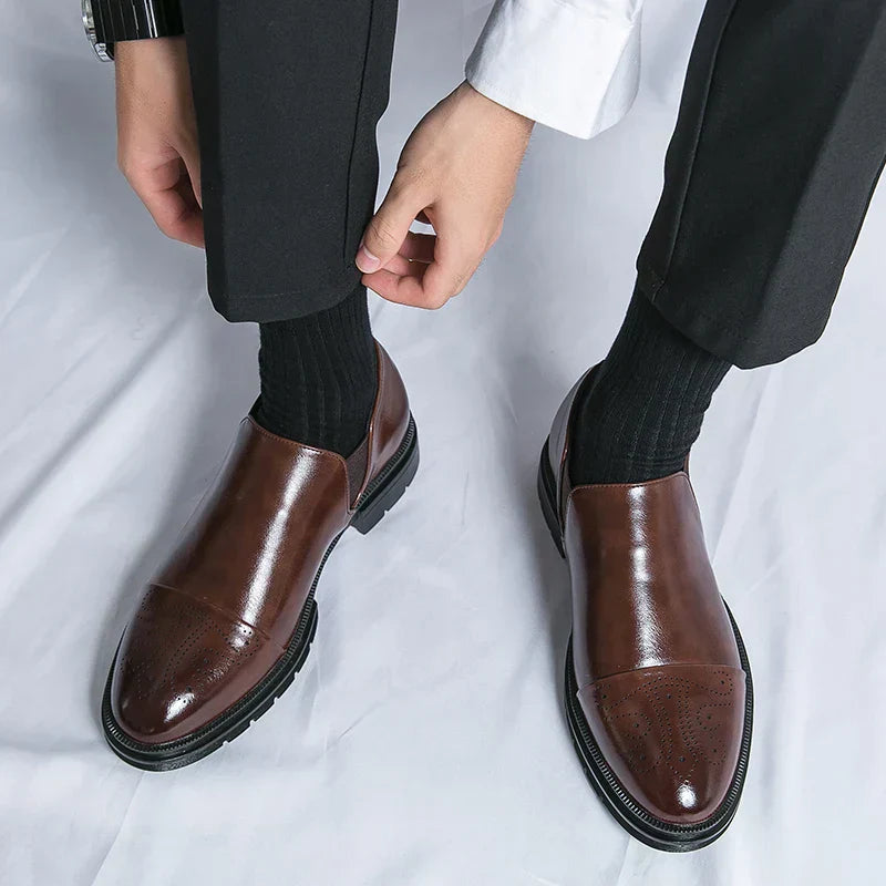 Liam - Stylish Vegan Leather Shoes