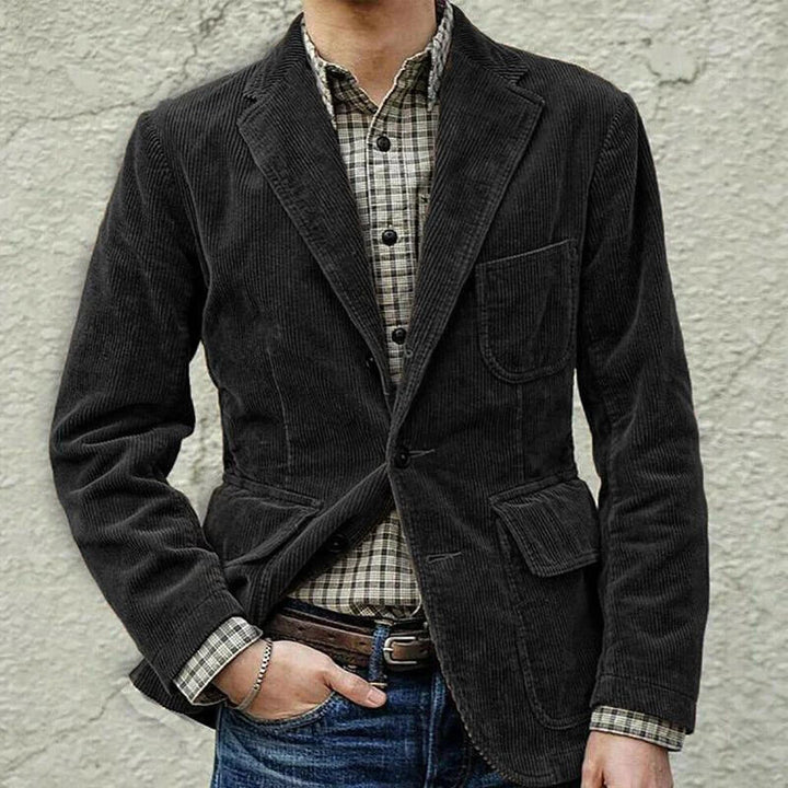 Logan - Vintage Comfortable Corduroy Blazer